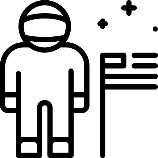 astronauta icono gratis