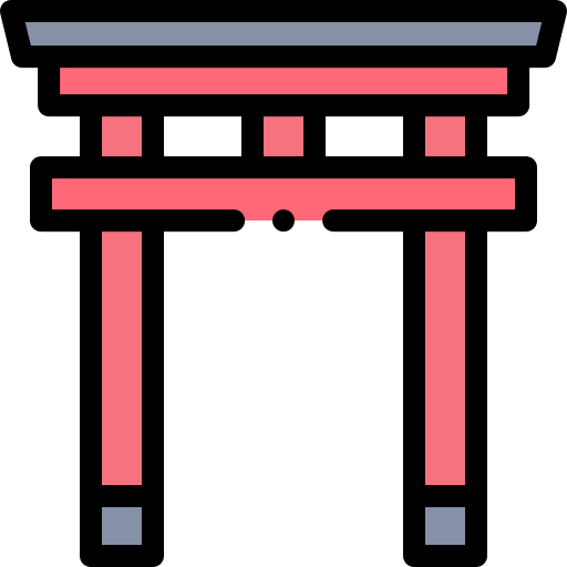 Torii gate free icon