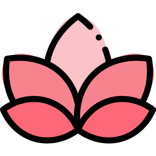Flor de lotus grátis ícone