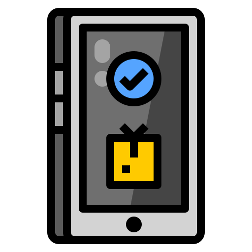 entrega icono gratis