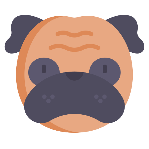 Pug icono gratis