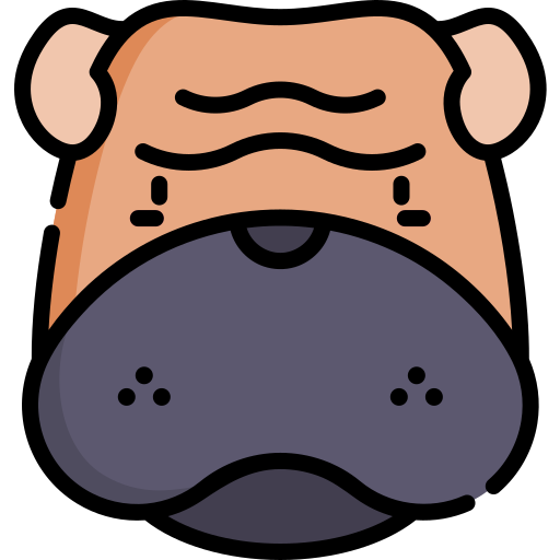 Shar pei icono gratis