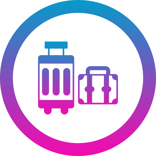 Suitcase free icon