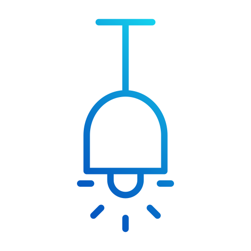 Lamp free icon