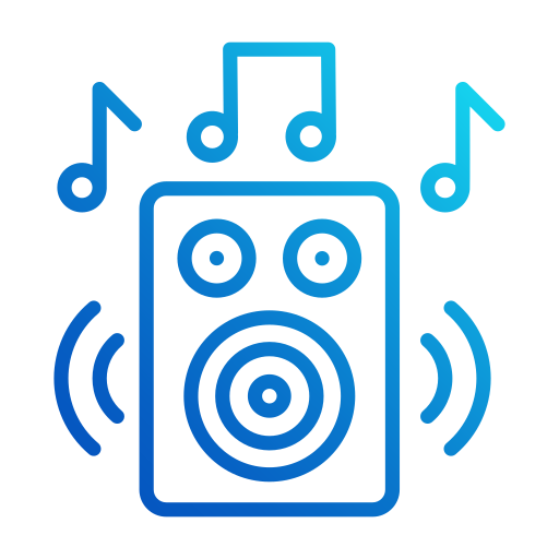 sistema de sonido icono gratis