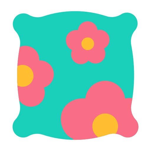 almohadas decorativas icono gratis