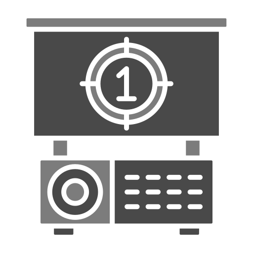 pantalla de proyector icono gratis