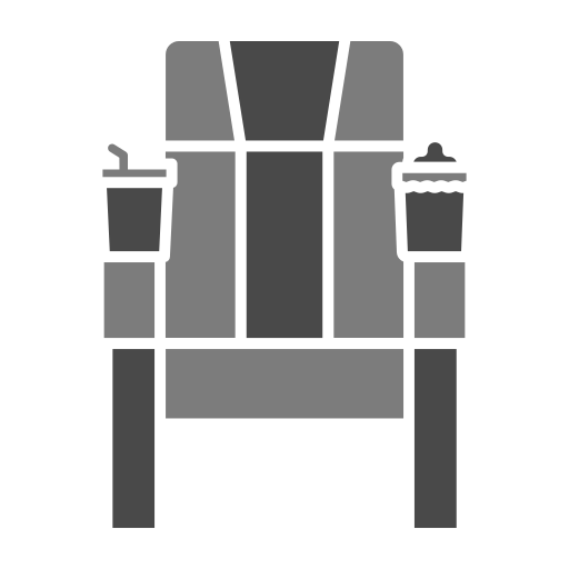 asiento de cine icono gratis