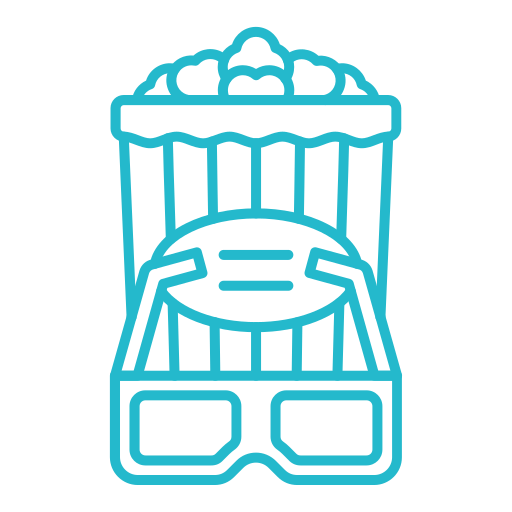 entretenimiento icono gratis