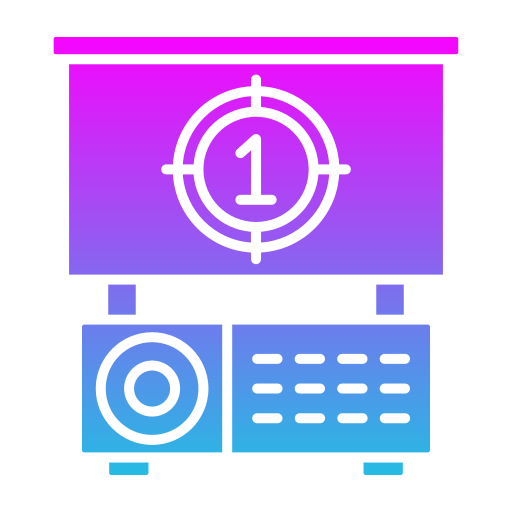 pantalla de proyector icono gratis