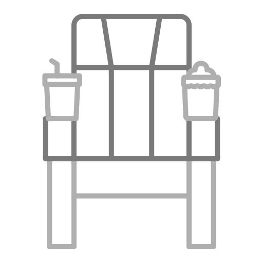 asiento de cine icono gratis