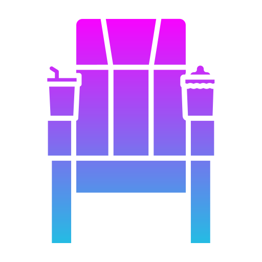 asiento de cine icono gratis