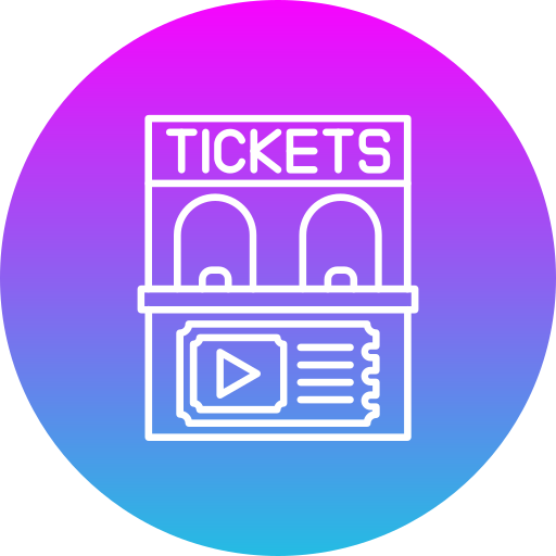 Ticket office free icon Ticket office free icon