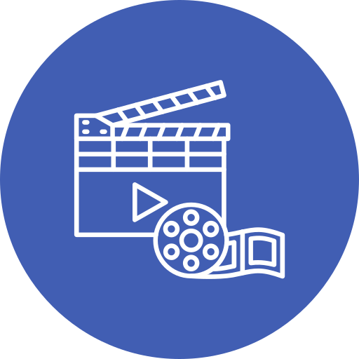 película icono gratis