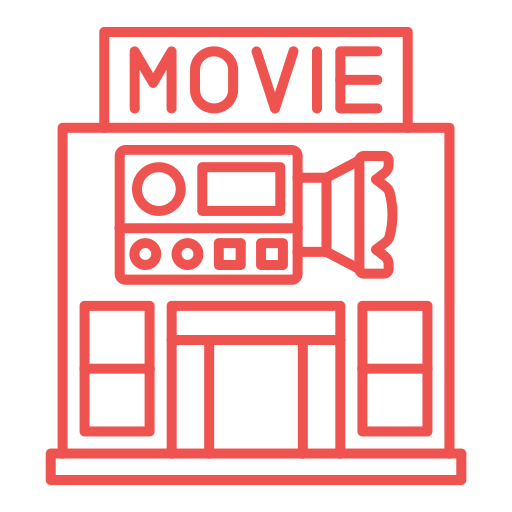 sala de cine icono gratis