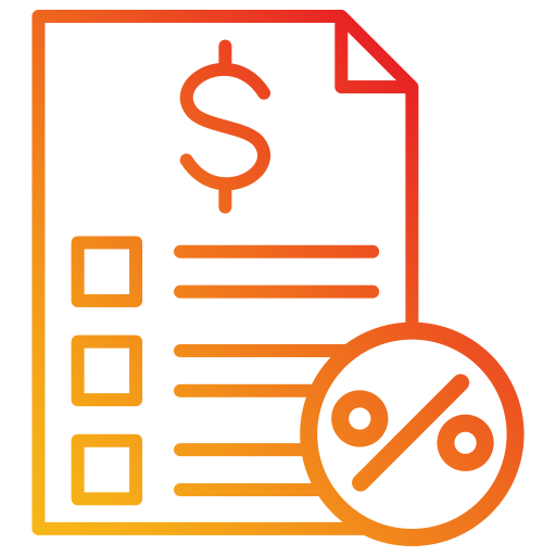 normativa fiscal icono gratis