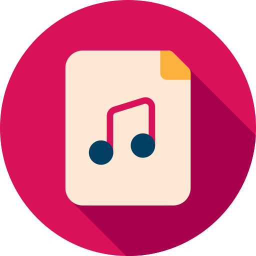 arquivos de música grátis ícone arquivos de música grátis ícone