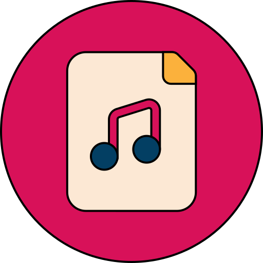 archivos de música icono gratis