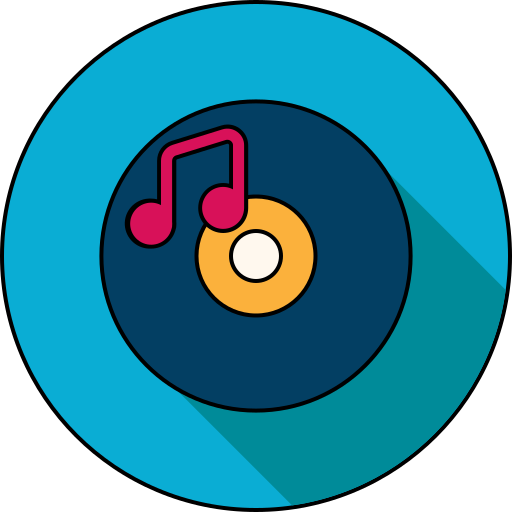 Музыкальный диск бесплатно иконка