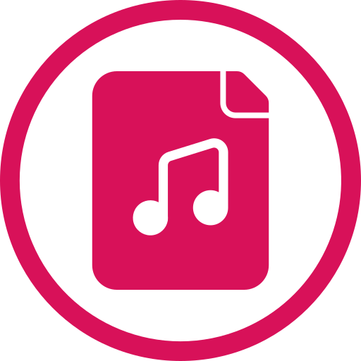 archivos de música icono gratis