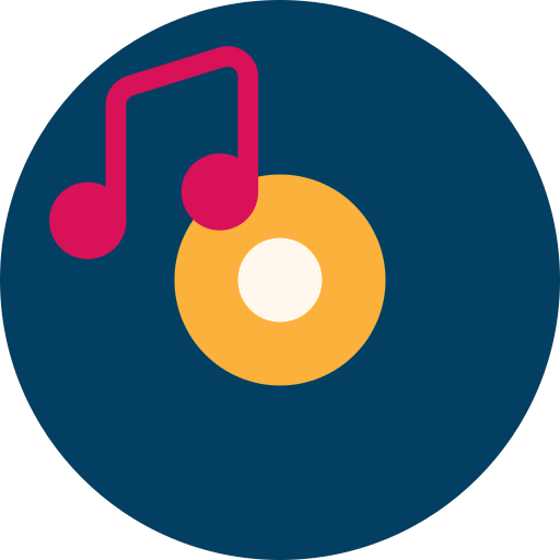 disco de música grátis ícone disco de música grátis ícone