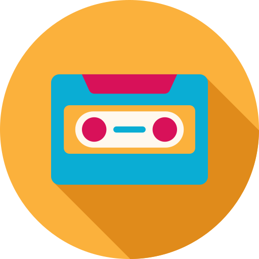 Cassette tape free icon Cassette tape free icon
