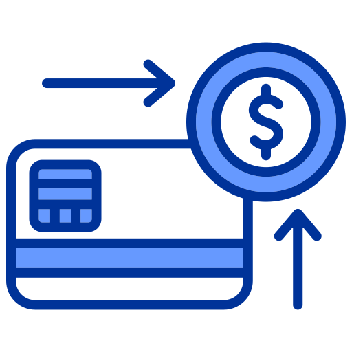 crédito icono gratis