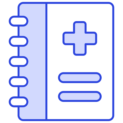 historial médico icono gratis
