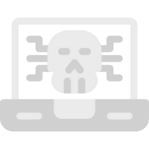 software malicioso icono gratis