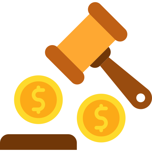 subasta icono gratis