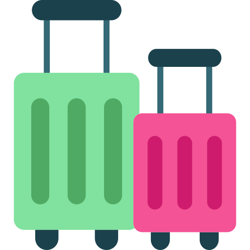 maletas icono gratis