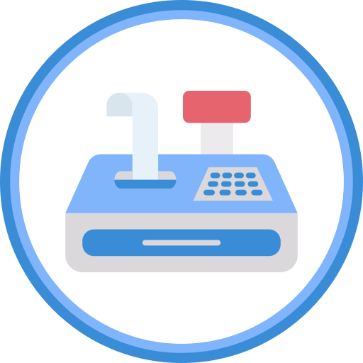 Register machine free icon