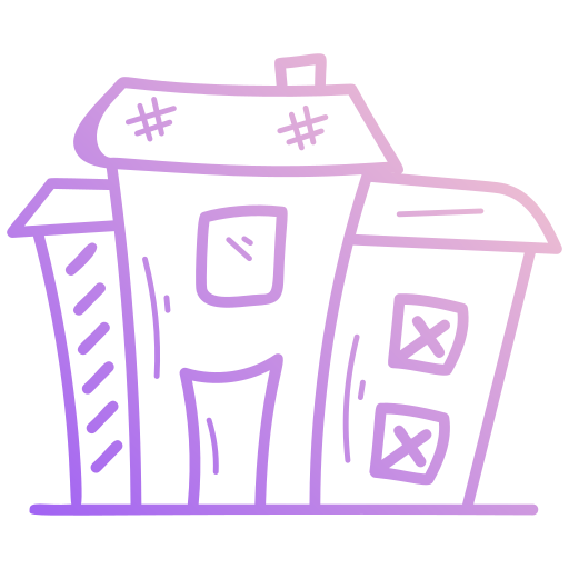 maison hantée Icône gratuit