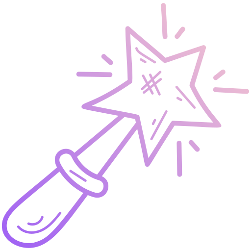 varita mágica icono gratis