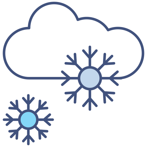 nieve icono gratis
