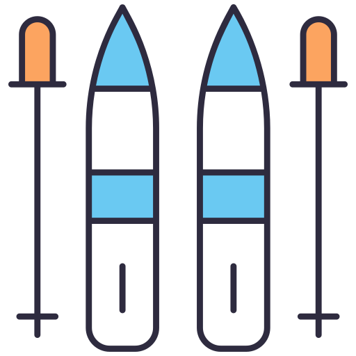 Лыжи бесплатно иконка