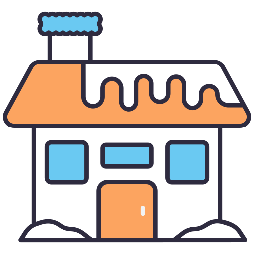 verschneites haus kostenlos Icon verschneites haus kostenlos Icon