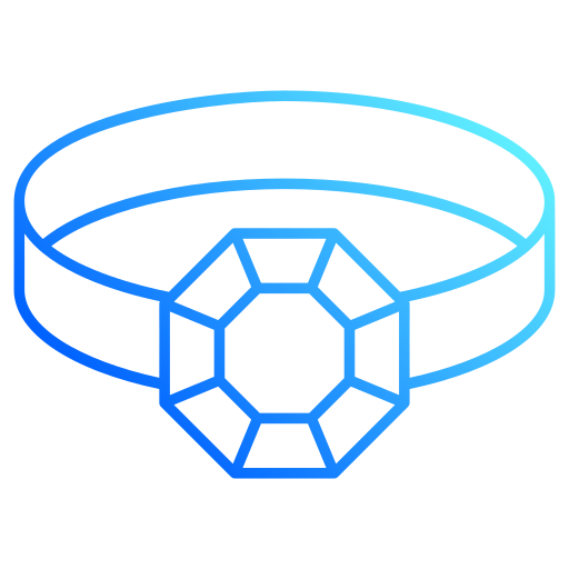 anillo de diamantes icono gratis