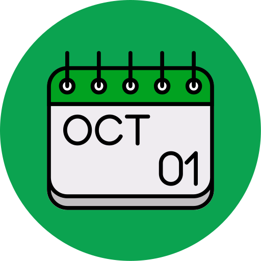 십월 무료 아이콘