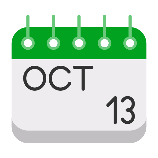 십월 무료 아이콘