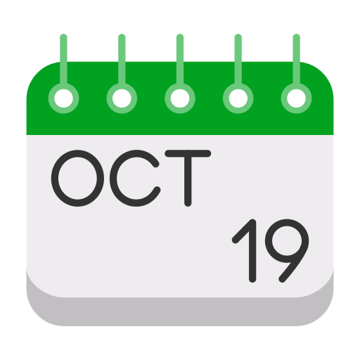 십월 무료 아이콘