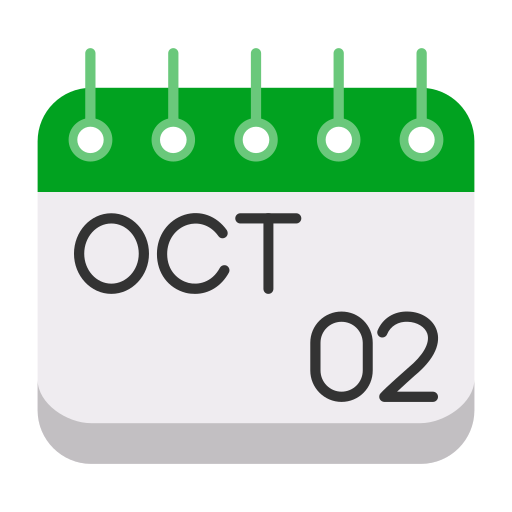 십월 무료 아이콘