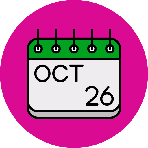 십월 무료 아이콘