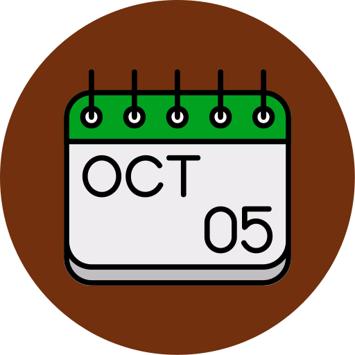 십월 무료 아이콘