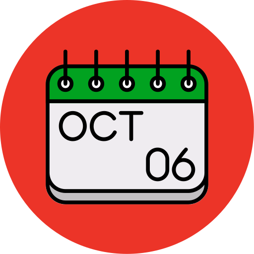 십월 무료 아이콘