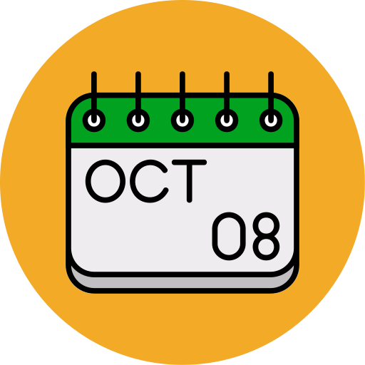 십월 무료 아이콘