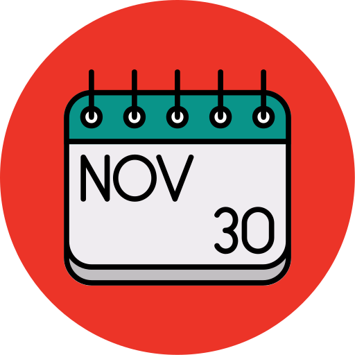 ноябрь бесплатно иконка