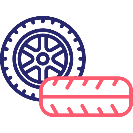 neumático icono gratis