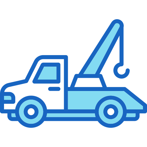 carro de remolque icono gratis