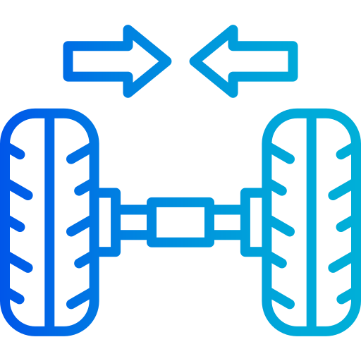 alineación de ruedas icono gratis